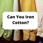 Can You Iron Cotton